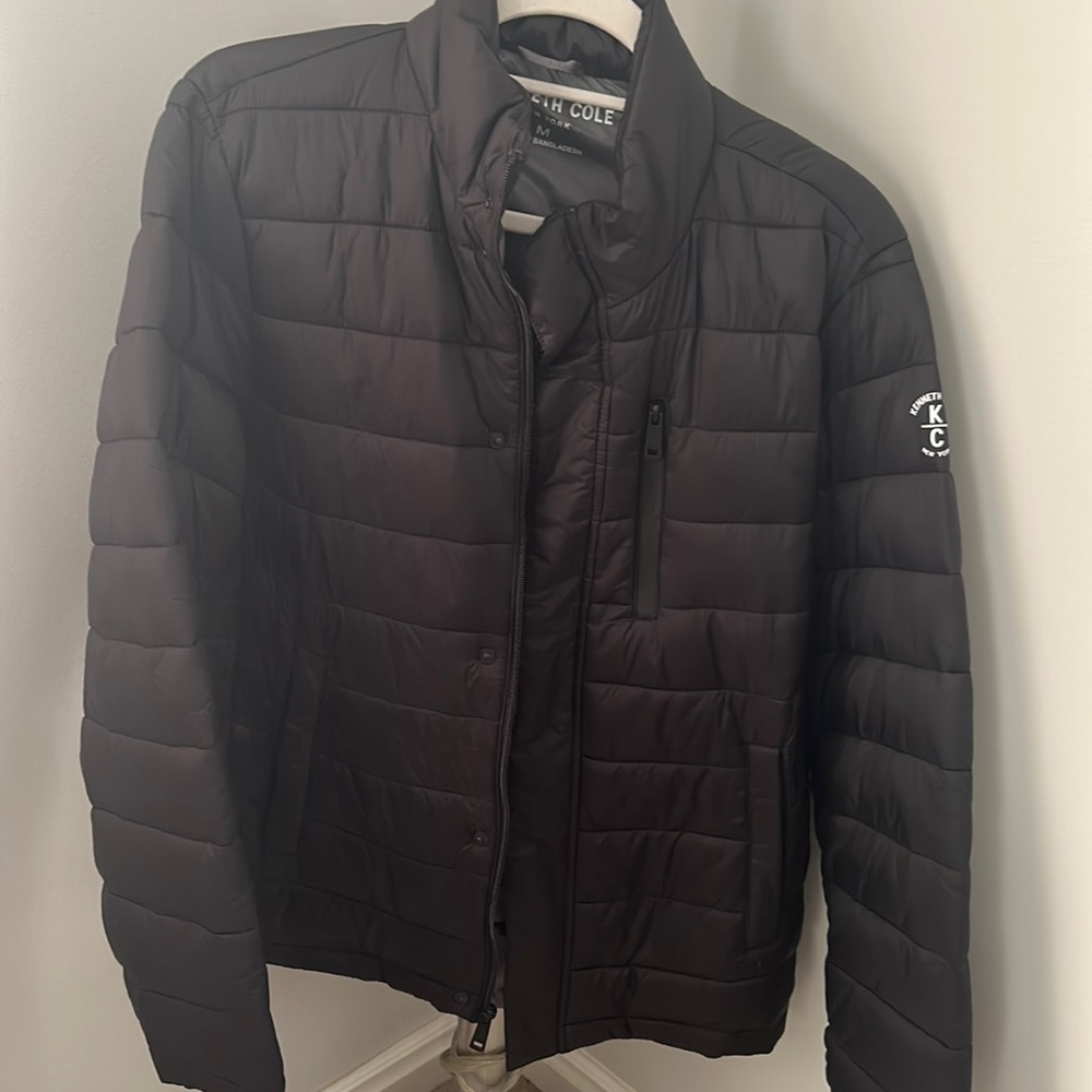 COPY - Kenneth Cole Modern Fit Puffer Jacket, Black